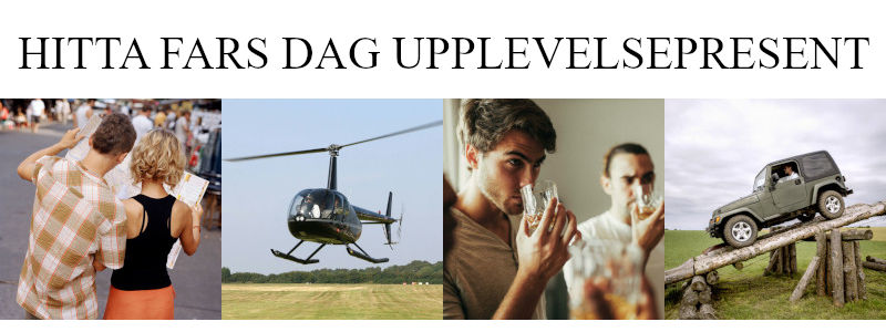 Fars dag upplevelser - Present