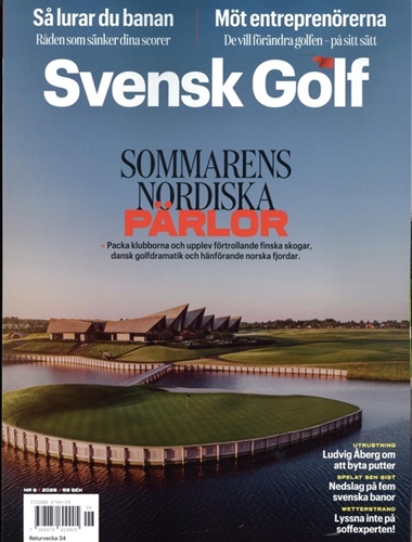 Svensk Golf prenumeration som farsdagspresent till golfpappa
