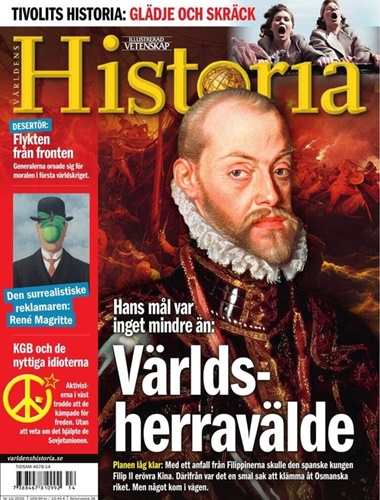 Världens Historia som prenumeration i fars dag present